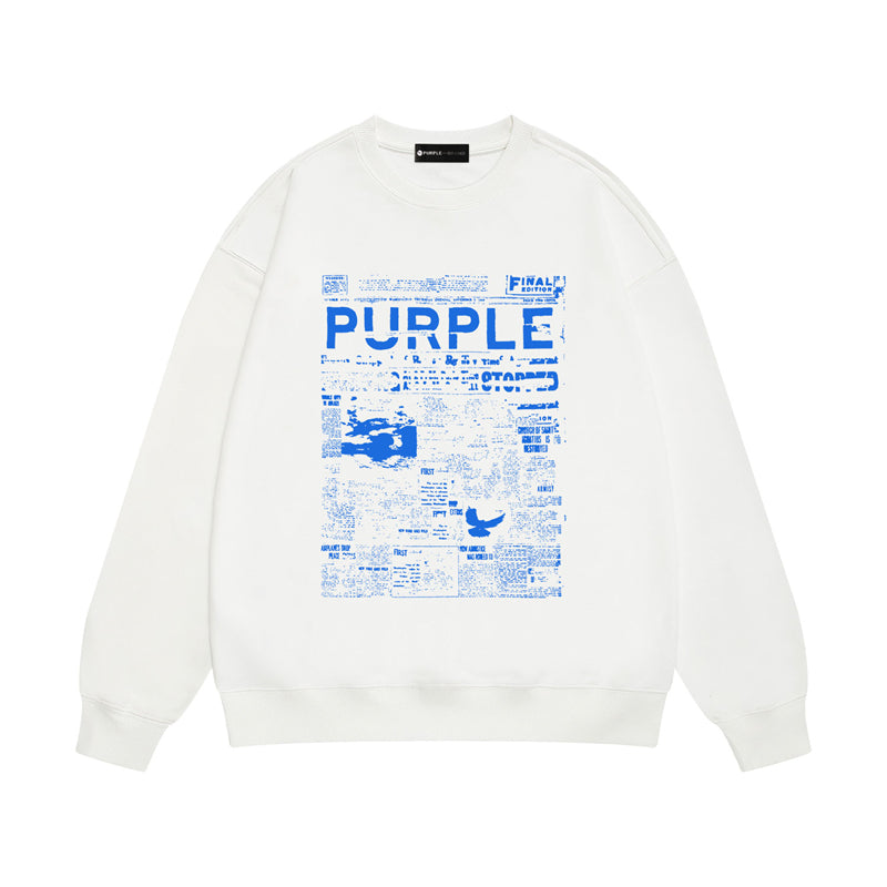 Street style Purple Brand sweatshirts