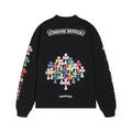 CHROME-HEARTS Men's Long-Sleeve T-shirt Sweatshirt K8015